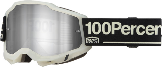 100-Percent Accuri 2 Goggle Glow Mirror Silver Lens