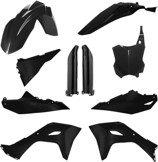 Acerbis Full Plastic Kit Kaw Black • #29835-70001