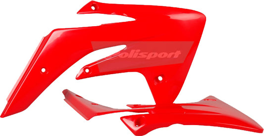 Polisport Radiator Shroud Red • #64-4273