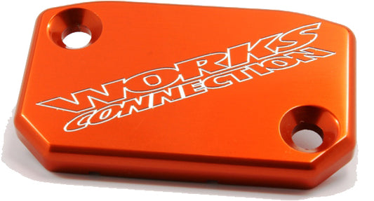 Works Front Brake Cover (Orange)