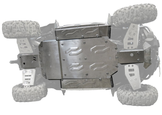 Rival Powersports Usa Central Skid Plate Alloy • #84-2121