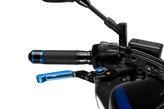 Puig Lever Brake Extendable/Foldable Blue