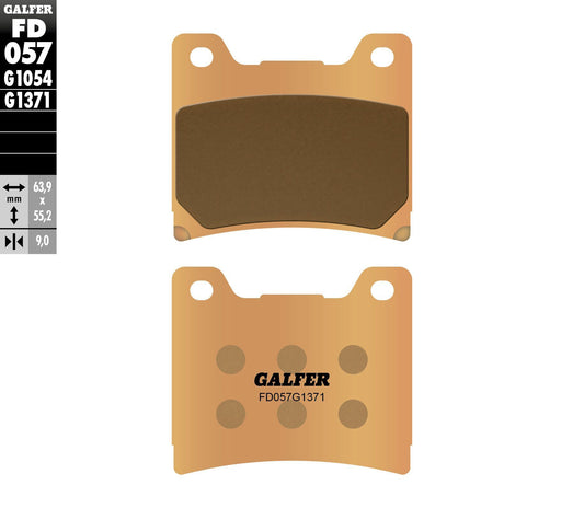 Galfer Brake Pads Sintered Fd057G1371