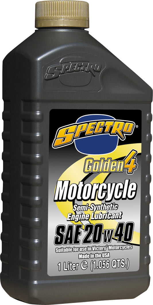 Spectro Golden M/C Semi- Syn 4T 20W40 1 Lt
