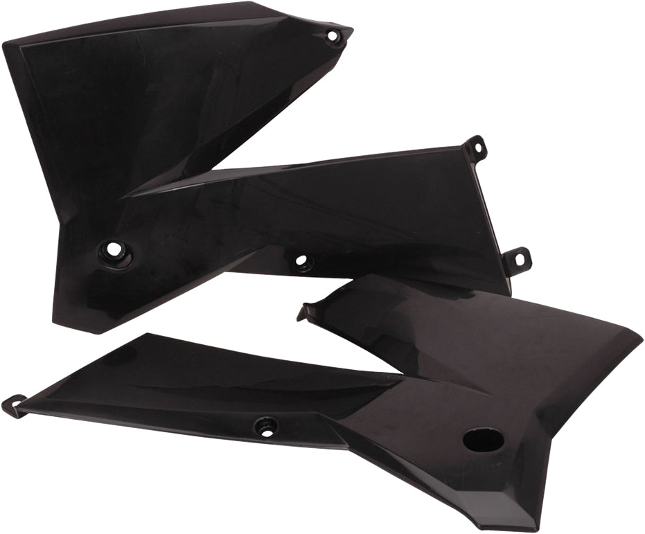 Acerbis Radiator Shrouds Black • #1580-9905