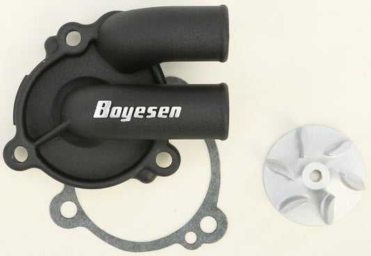 Boyesen Waterpump Cover & Impeller Kit Black • #59-8616B