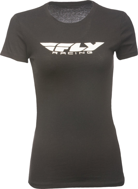 Fly Racing Women'S Fly Corporate Tee Black Xl