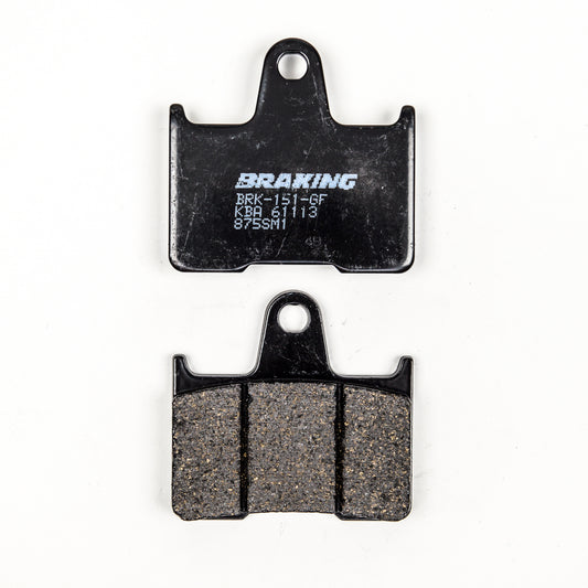 Braking Brake Pad Set Semi-Metallic • #31-875S
