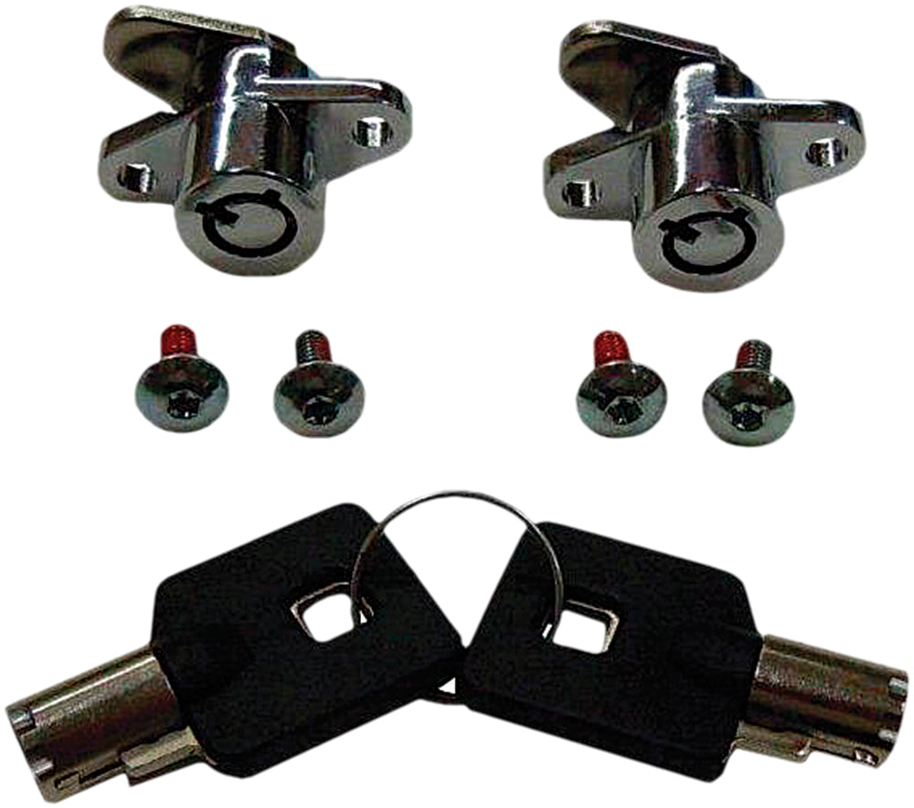 Harddrive Saddlebag Lock & Key Assembly