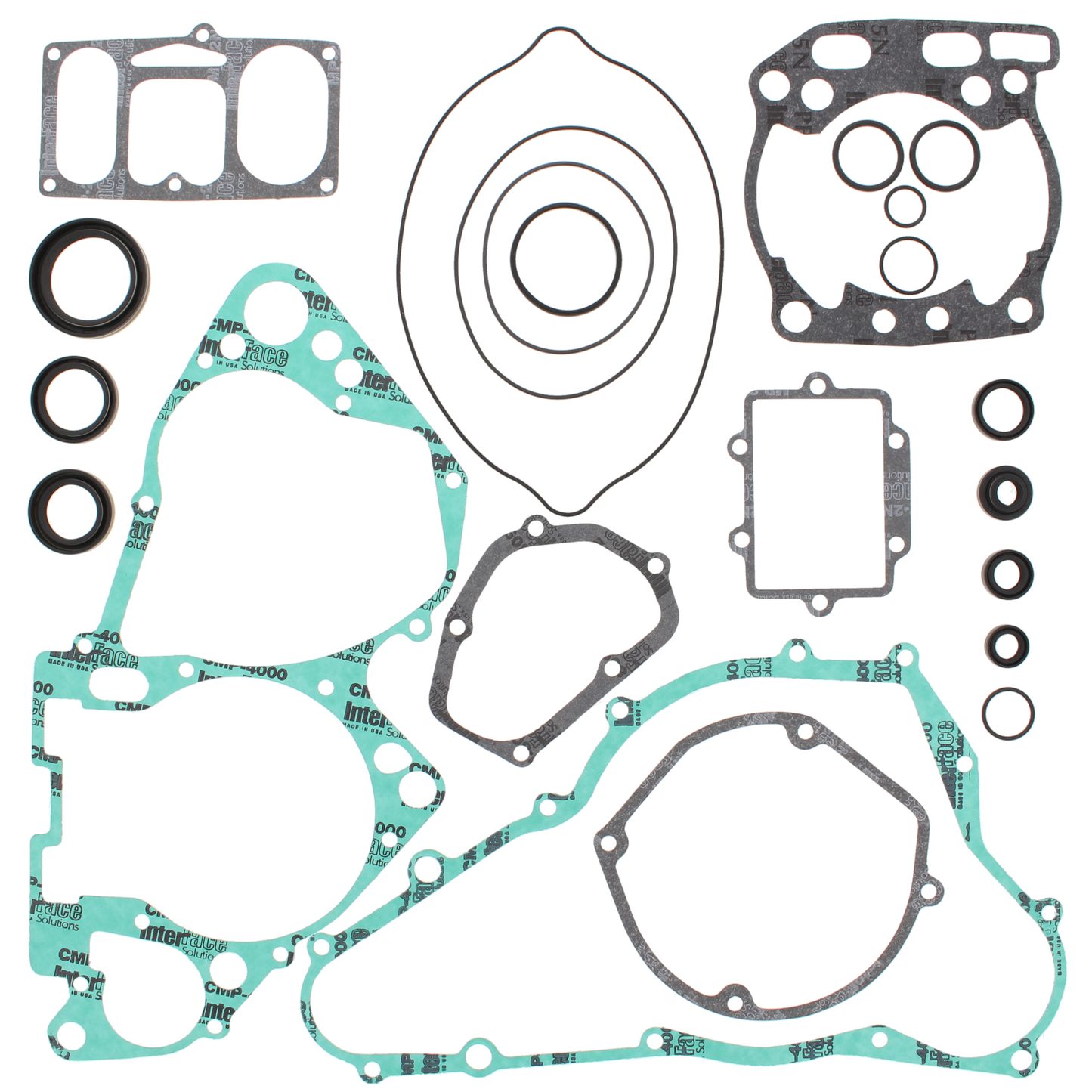 Vertex Complete Gasket Set With Oil Seals • #681-1580