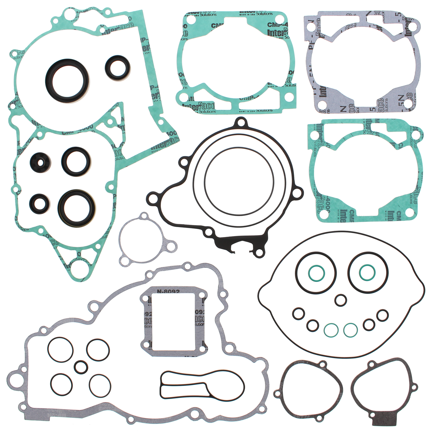 Vertex Complete Gasket Set With Oil Seals • #681-1335