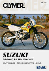 Clymer Repair Manual Suz Drz400E/S/Sm