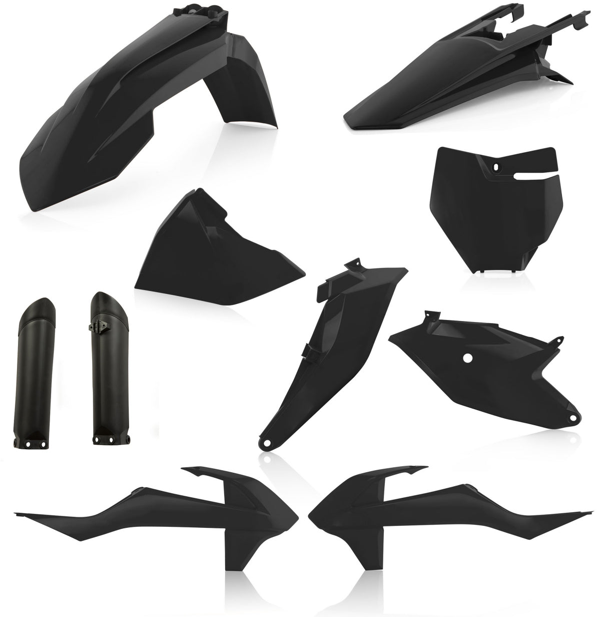 Acerbis Full Plastic Kit Black • #26860-20001