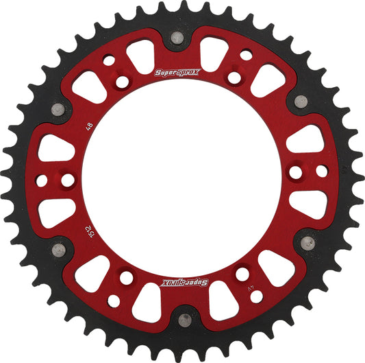 Supersprox Rear Stealth Sprocket Alu/Stl 48T-520 Red Beta/Gas/Husq/She