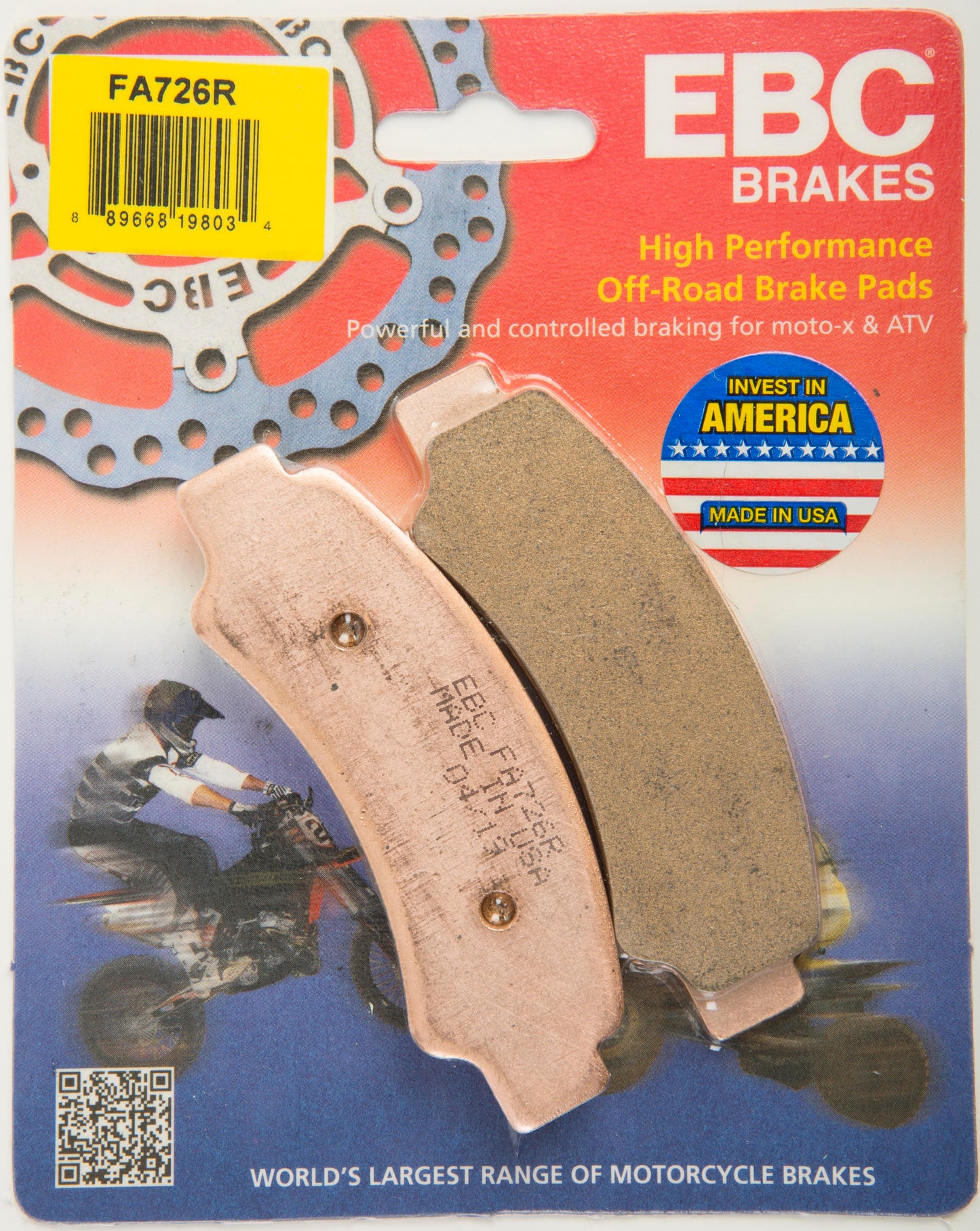 Ebc Brake Pads Fa726R Sintered R Series