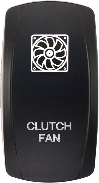 Xtc Power Products Dash Switch Rocker Face Clutch Fan