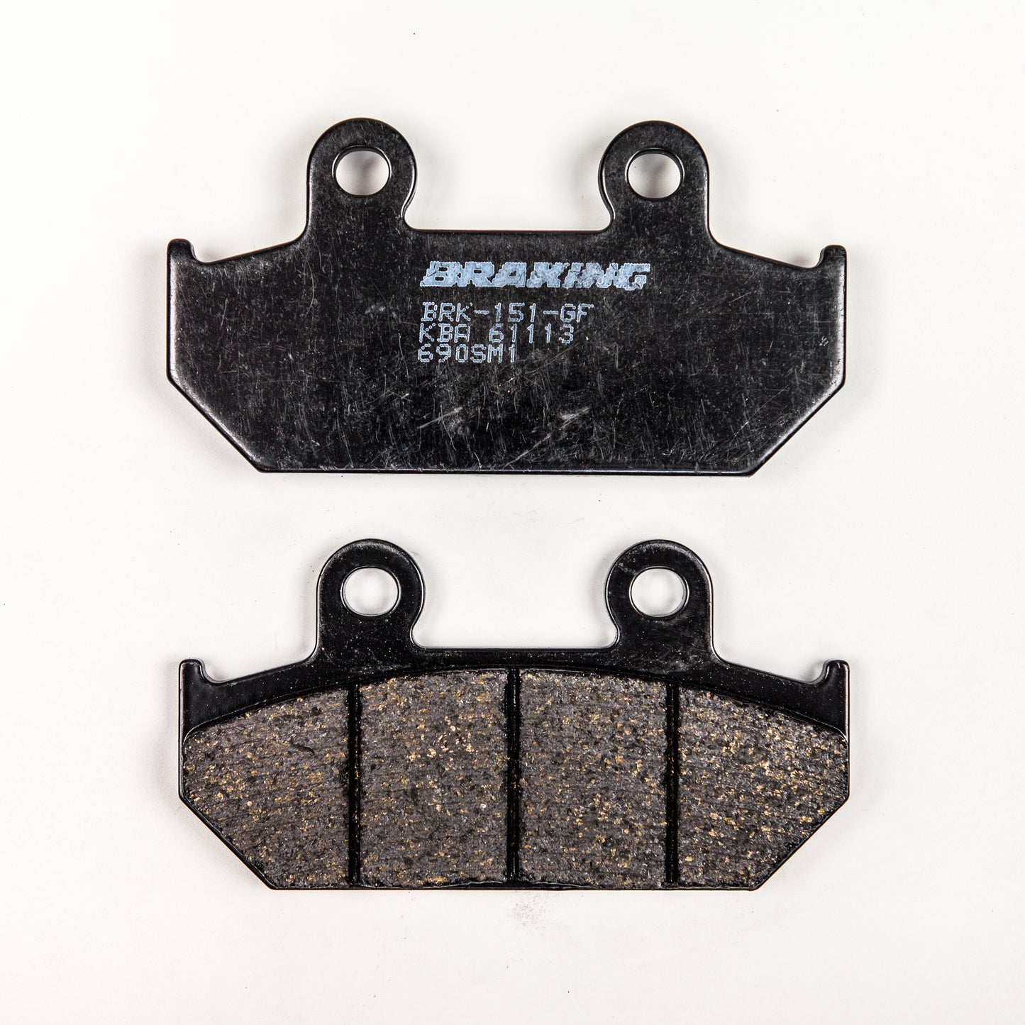 Braking Brake Pad Set Semi-Metallic • #31-690S