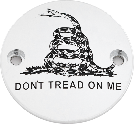 Custom Engraving M8 Timer Cover Don'T Tread Chrome