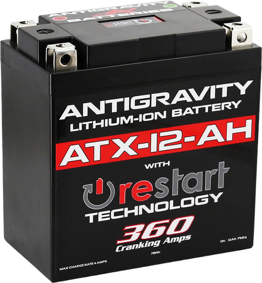 Antigravity Lithium Battery Atx12-Ah-Rs 360 Ca
