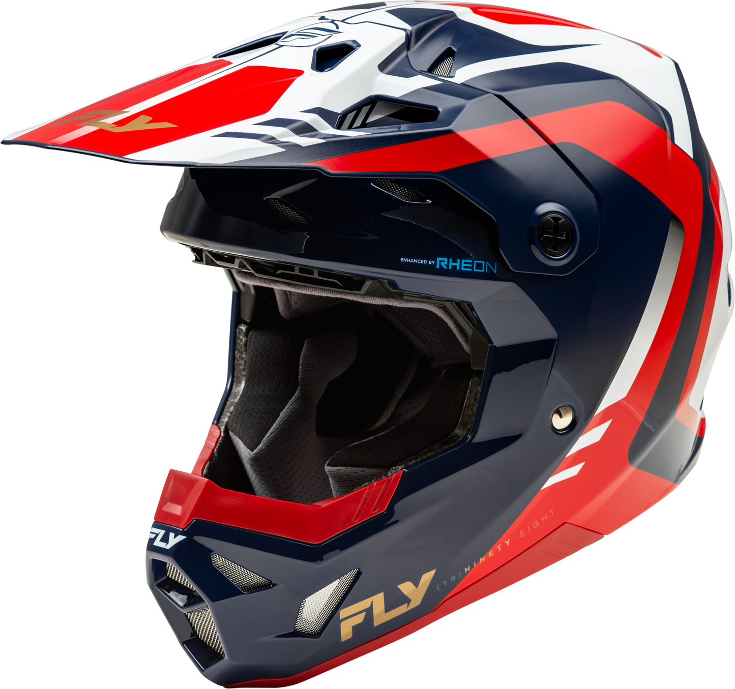 Fly Racing Formula Cp Krypton Helmet Red/White/Navy 2X