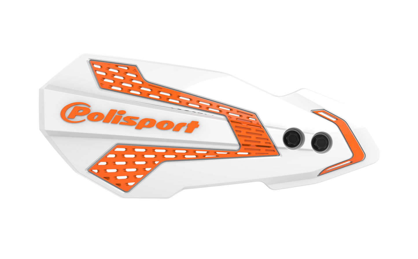 Polisport Mx Flow Handguards White/Orange