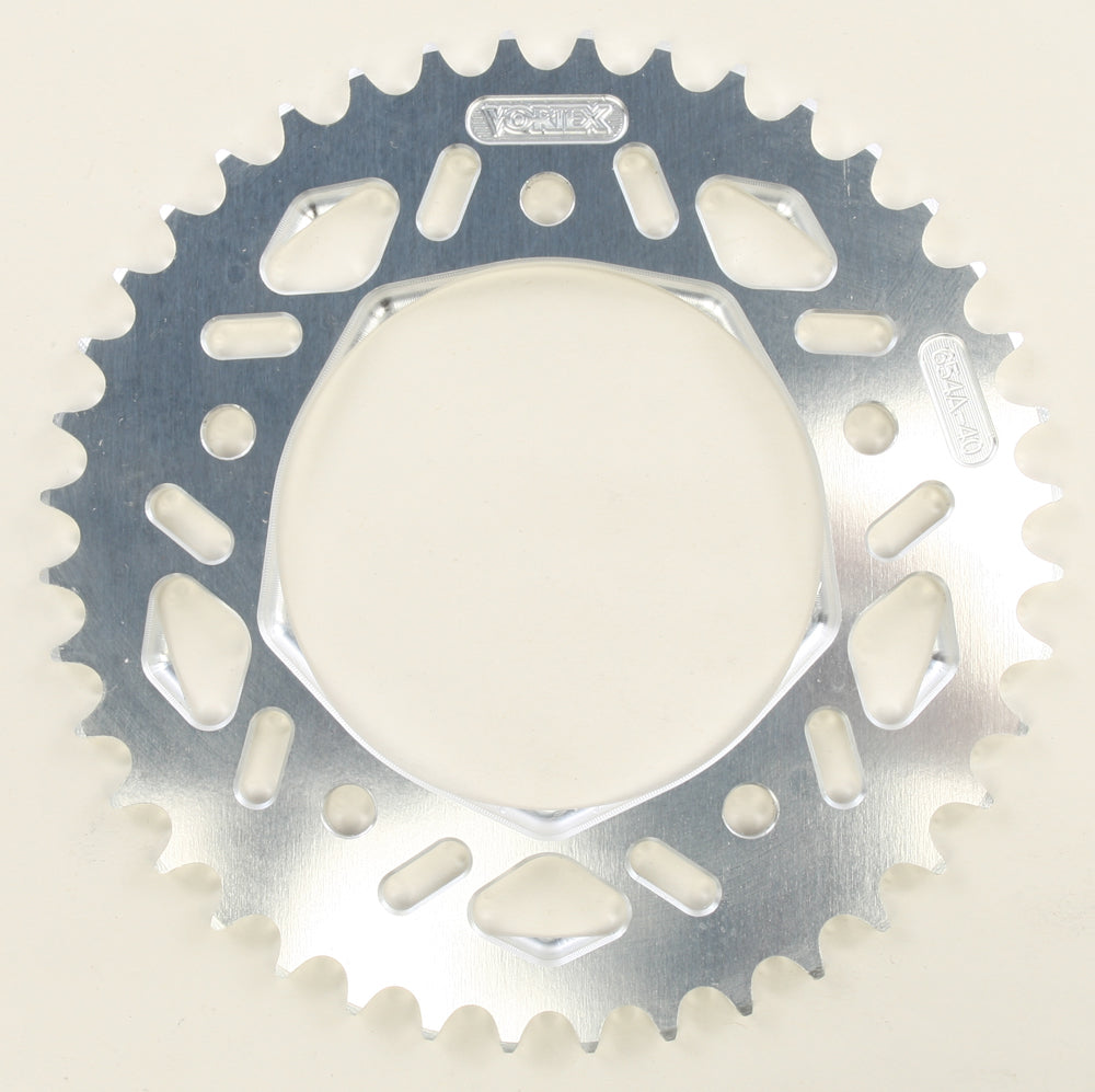 Vortex Rear Sprocket Aluminum 40T-520 Sil Yam