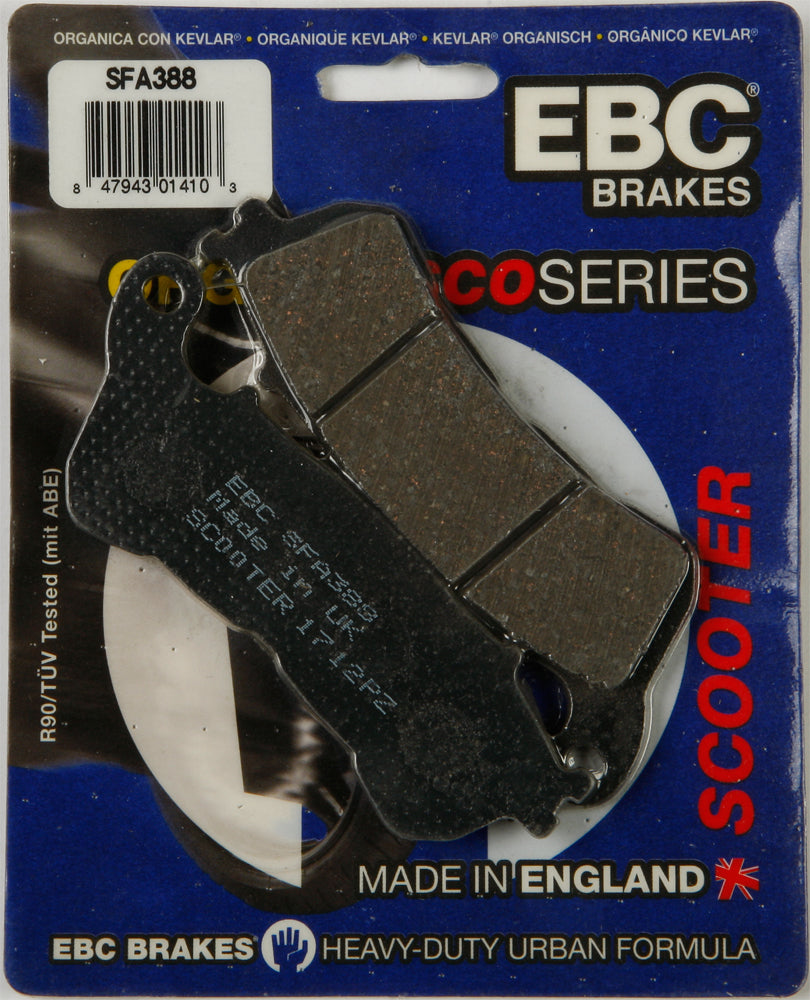 Ebc Brake Pads Sfa388 Organic