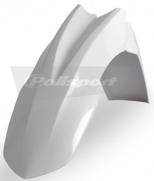 Polisport Front Fender White • #64-06260