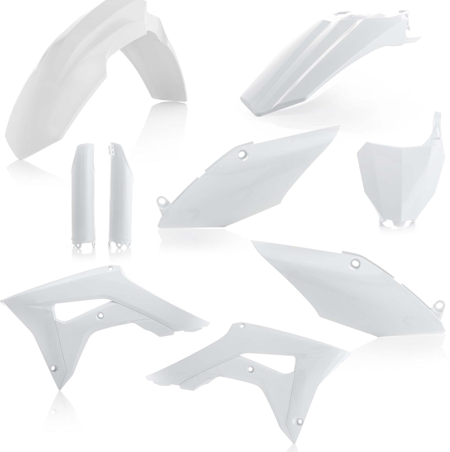 Acerbis Full Plastic Kit White • #26307-00002