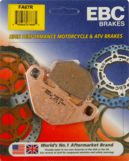 Ebc Brake Pads Fa67R Sintered R Series