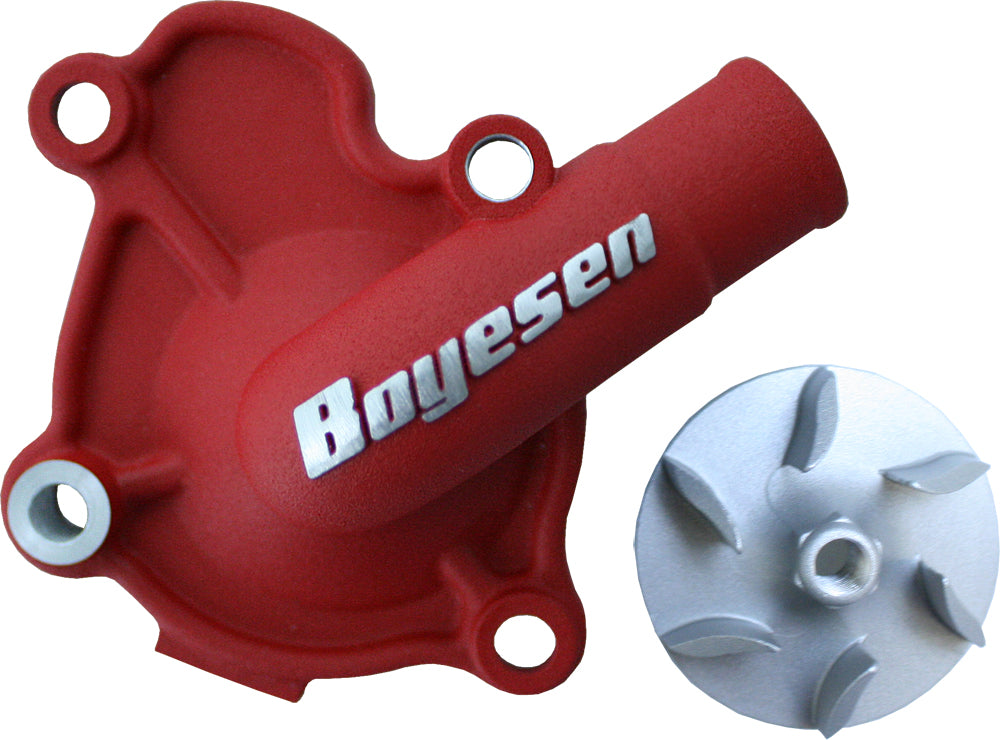 Boyesen Waterpump Cover & Impeller Kit Red • #59-8608R