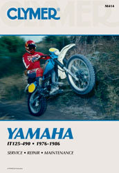 Clymer Repair Manual Yam It 125-490