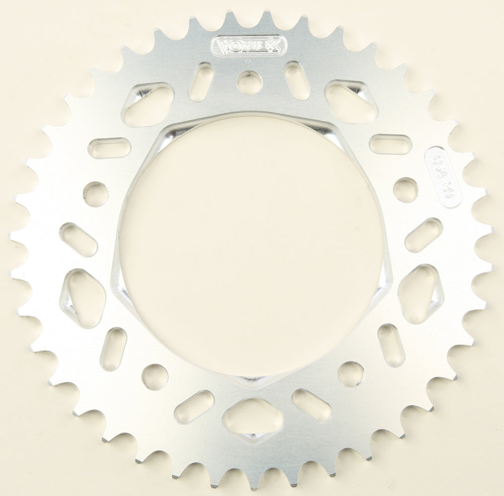 Vortex Rear Sprocket Aluminum 39T-525 Sil Yam