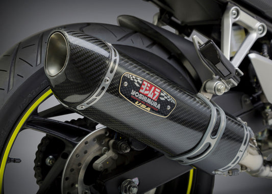 Yoshimura Exhaust Race R-77 Slip-On Ss-Cf-Cf • #960-1201