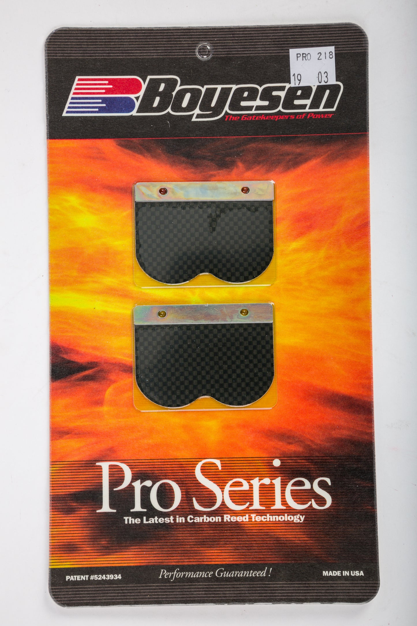 Boyesen Pro Power Reeds Dura Flex w/Rev Plates