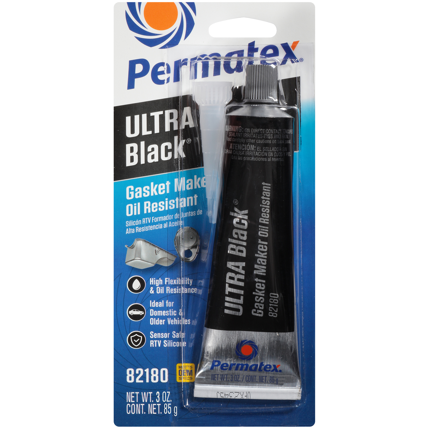 Permatex Ultra Black Hi-Temp RTV Silicone