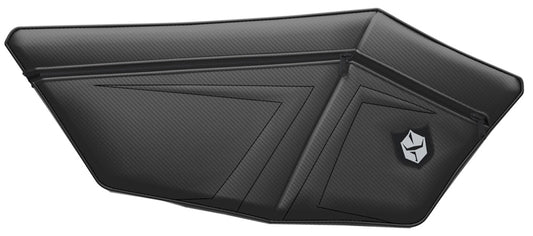 Pro Armor Door Knee Pads With Storage Black Pol