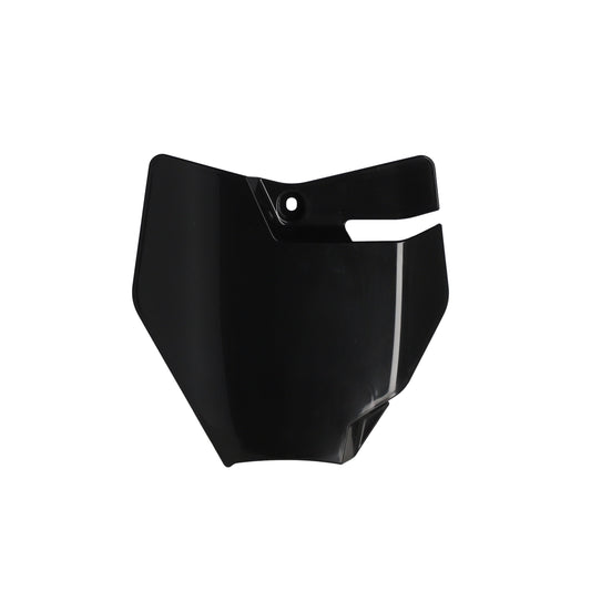 Acerbis Front Number Plate Black Gas/Ktm