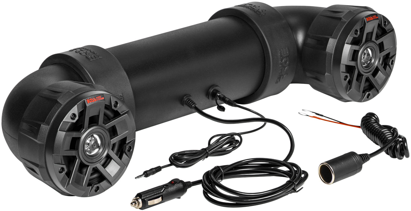 Boss Audio Utv/Atv Bluetooth Sound System 4" Speaker Plug N Play