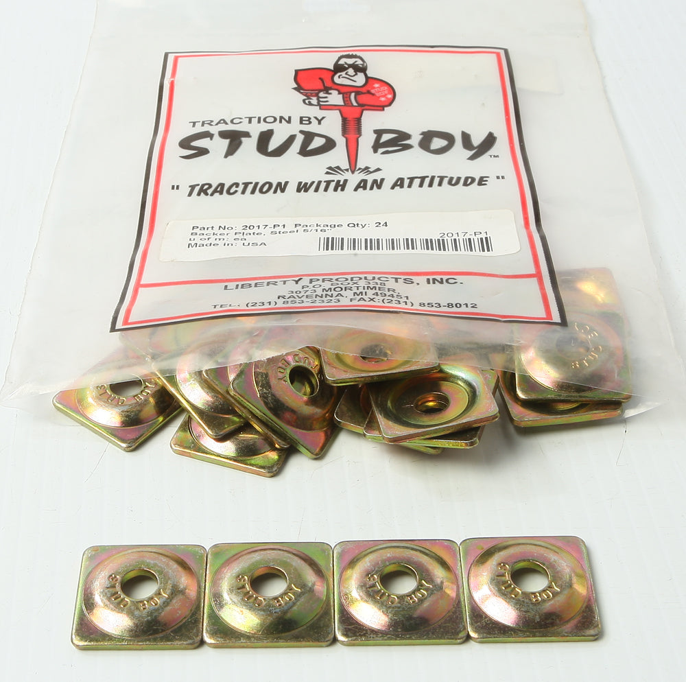 Stud Boy Square Backer Plates