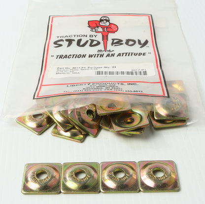 Stud Boy Square Backer Plates