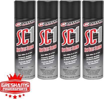 HIGH GLOSS SC1 CLEAR COAT SILICONE SPRAY 17.2 FL OZ- 4 PACK