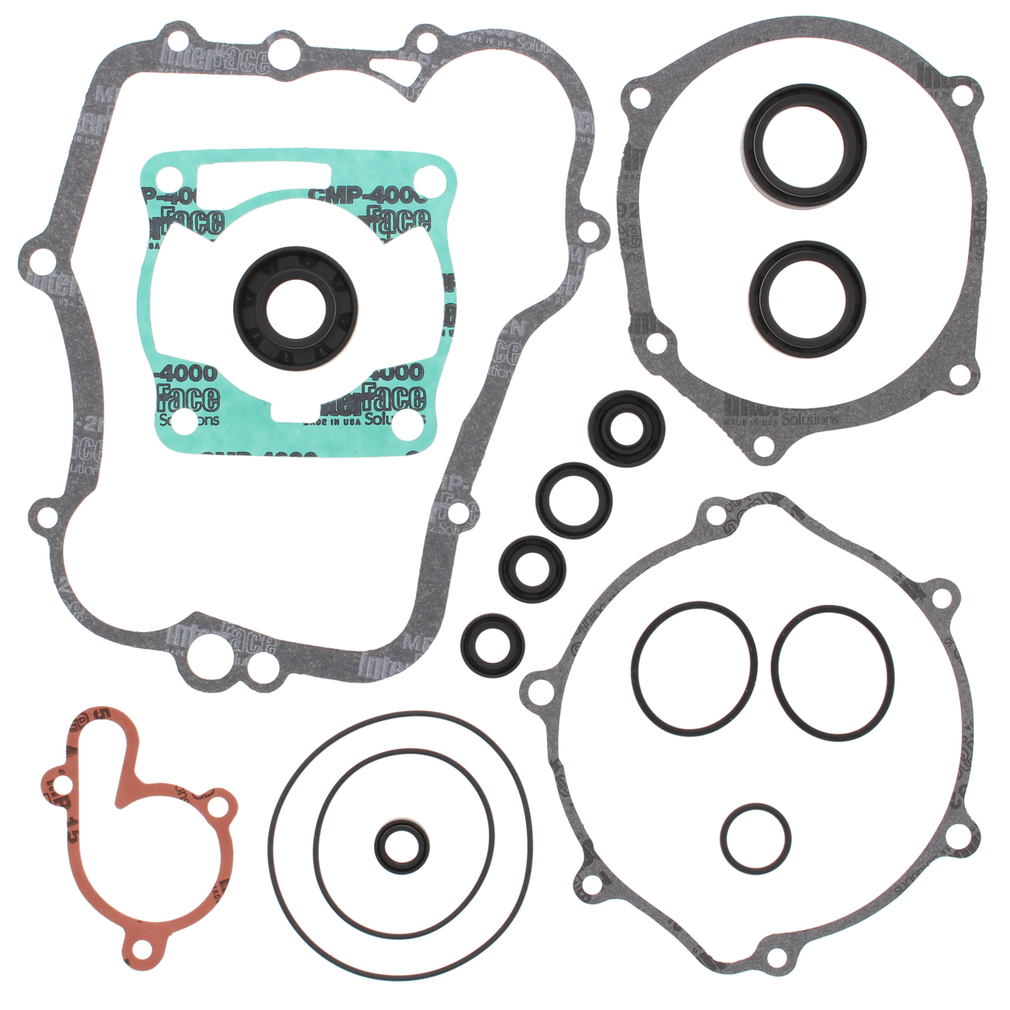 Vertex Complete Gasket Set With Oil Seals • #681-1614