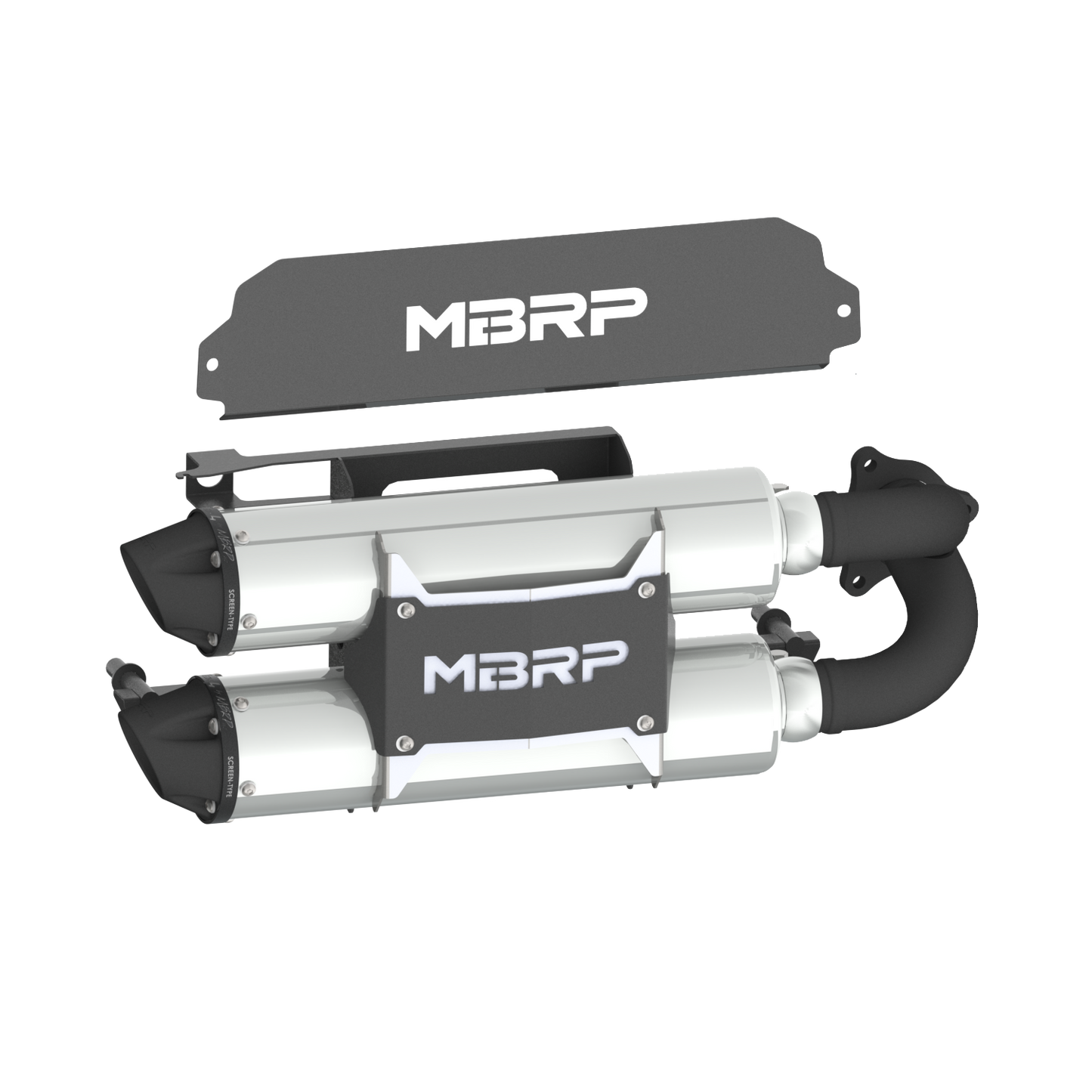 Mbrp Dual Stack S/O Mflr Pol • #241-10160