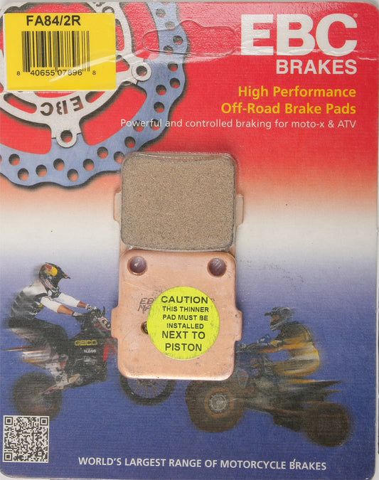 Ebc Brake Pads Fa84/2R Sintered R Series