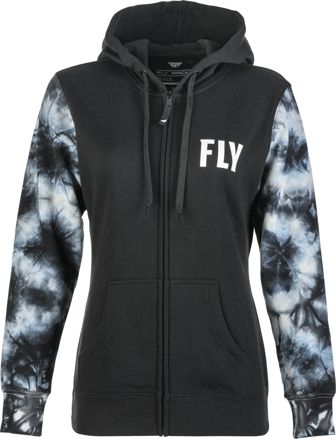 Fly Racing Women's Tie-Die Zip Up Hoodie