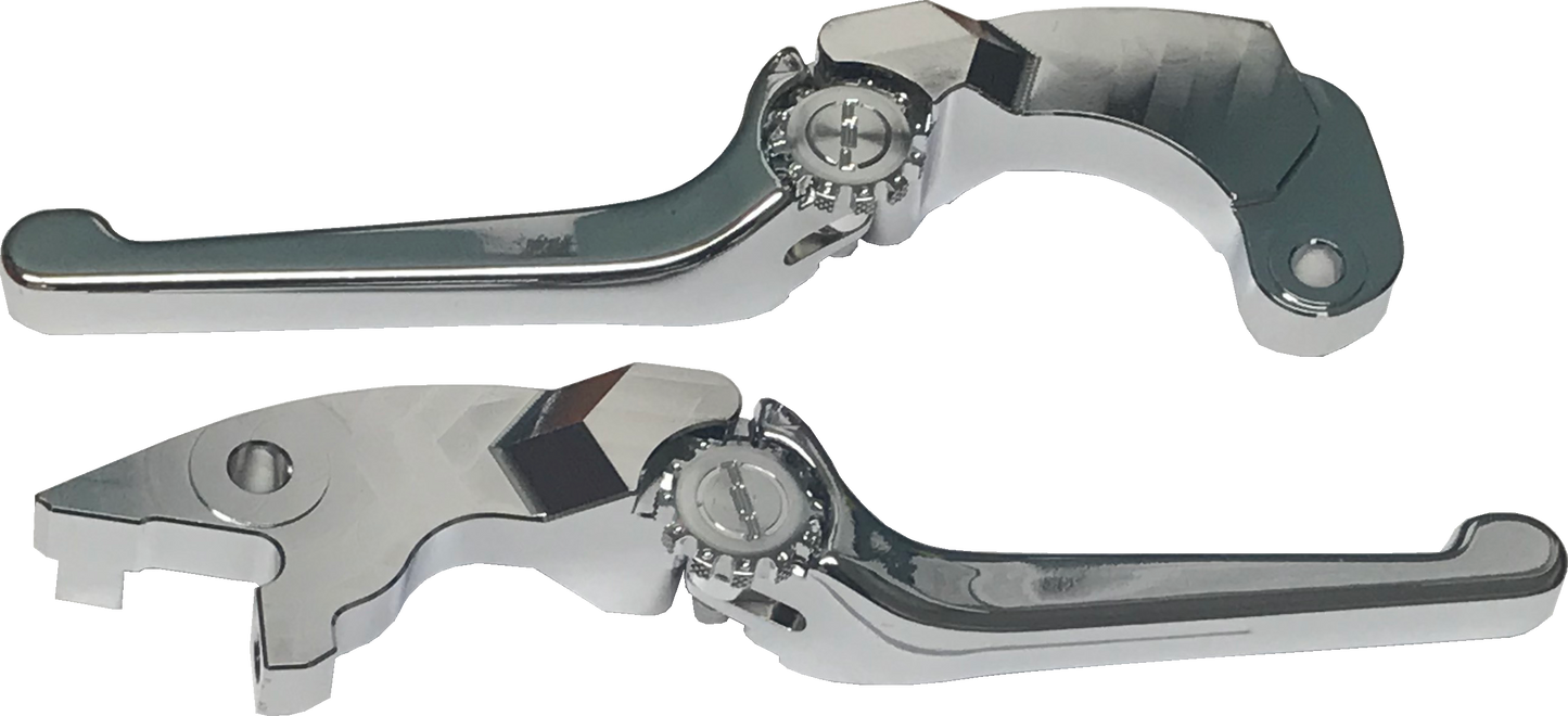 Psr Anthem Lever Set Chrome `17-24 Indian Scouts