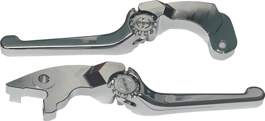 Psr Anthem Lever Set Chrome `17-24 Indian Scouts