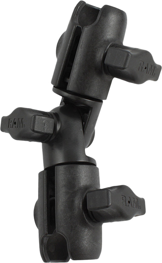 Ram Double Socket Swivel Arm Fits 1" Ball Base 6.25" Long