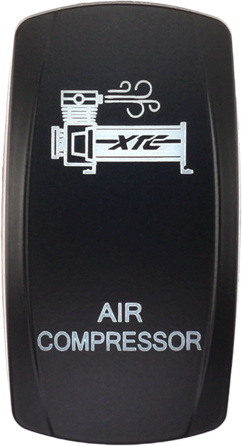 Xtc Power Products Dash Switch Rocker Face Air Compressor